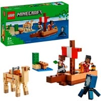 LEGO Minecraft Piratskibsrejsen, Bygge legetøj Byggesæt, 8 År, Plast, 166 stk, 254 g