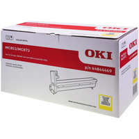 OKI 44844469 printertromle Original 1 stk Original, OKI, MC853, 1 stk, 30000 Sider, Gul