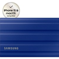 SAMSUNG MU-PE1T0R 1 TB USB Type-C 3.2 Gen 2 (3.1 Gen 2) Blå, Solid state-drev Blå, 1 TB, USB Type-C, 3.2 Gen 2 (3.1 Gen 2), 1050 MB/s, Beskyttelse af adgangskode, Blå