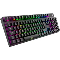 Sharkoon SKILLER SGK20, Gaming-tastatur Sort, DE-layout, Huano Brown