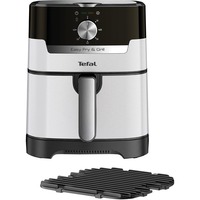 Tefal Easy Fry & Grill EY501A Enkelt 4,2 L Enkeltstående 1550 W Varmluftsteger Sort, Rustfrit stål, Airfryer rustfrit stål/Sort, Varmluftsteger, 4,2 L, 80 °C, 200 °C, 6 person(er), 60 min.
