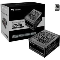 Thermaltake PS-STP-0750FNFAPE-1, PC strømforsyning Sort