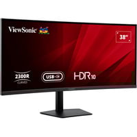 ViewSonic VA3820C computerskærm 96,5 cm (38") 3840 x 1600 pixel Wide Quad HD+ LED Sort, LED-skærm Sort, 96,5 cm (38"), 3840 x 1600 pixel, Wide Quad HD+, LED, 4,785 ms, Sort
