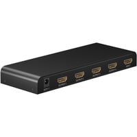 goobay HDMI-splitter 1 til 4 (4K @ 30Hz), HDMI splitter Sort