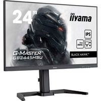 iiyama G-MASTER GB2445HSU-B2 LED display 58,4 cm (23") 1920 x 1080 pixel Fuld HD Sort, Gaming Skærm Sort (mat), 58,4 cm (23"), 1920 x 1080 pixel, Fuld HD, LED, 1 ms, Sort