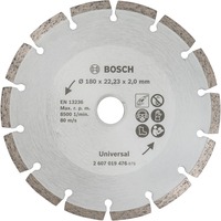 Bosch 2 607 019 476 tilbehør vinkelsliber, Skæreskive 18 cm, 2 mm, 1 stk