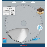 Bosch 2 608 837 742 rundsavklinge 30,5 cm 1 stk Hårdt træ, Blødt træ, 30,5 cm, 3 cm, 1,6 mm, 5000 rpm, 2,2 mm
