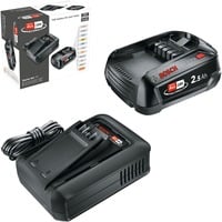 Bosch Batteri startpakke 18V 1x 2,5Ah + hurtigoplader AL 18V-44, Sæt Sort