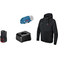 Bosch Heat+Jacket GHH 12+18V Kit størrelse XL, Arbeitskleidung Sort