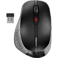 CHERRY MW 8C ERGO mus Højre hånd RF trådløs + Bluetooth Optisk 3000 dpi Sort, Højre hånd, Optisk, RF trådløs + Bluetooth, 3000 dpi, Sort, Grå
