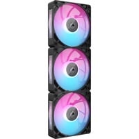 Corsair RX120 MAX RGB, Sag fan Sort