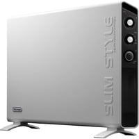 DeLonghi Slim Style HCX 3220, Niveau konvektor Hvid/Sort