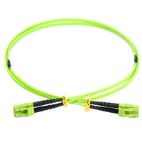 Digitus LWL patchkabel, duplex, LC > LC stik, multimode OM5 lysegrøn