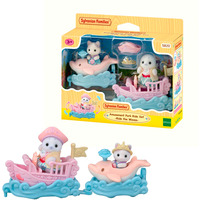 EPOCH Traumwiesen Sylvanian Families - Forlystelsespark legetøjssæt Bølgetur, Bygge legetøj 