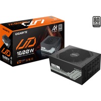 GIGABYTE GP-UD 1600 PM PG5, PC strømforsyning Sort