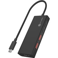 ICY BOX 61079, USB hub Sort