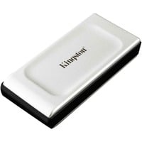 Kingston 500G PORTABLE SSD XS2000, Solid state-drev Sølv/Sort, 500 GB, USB Type-C, 3.2 Gen 2 (3.1 Gen 2), 2000 MB/s, Sort, Sølv