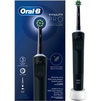 Procter & Gamble Vitality Pro Voksen Roterende tandbørste Sort, El-tandbørste Sort, Voksen, Roterende tandbørste, Daglig pleje, Sensitiv, Sort, 2 min, Batteri