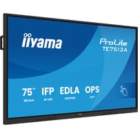 iiyama ProLite TE7513A-B3AG, Offentlig visning Sort (mat)