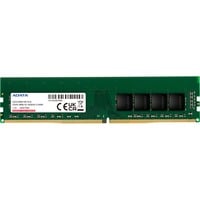 ADATA Premier hukommelsesmodul 4 GB 1 x 4 GB DDR4 Grøn, 4 GB, 1 x 4 GB, DDR4, 2666 MHz, 288-pin DIMM