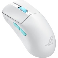 ASUS ROG Harpe Ace Aim Lab Edition mus Spil Ambidextrous RF Wireless + Bluetooth + USB Type-C Opto-mekanisk 36000 dpi, Gaming mus Hvid, Ambidextrous, Opto-mekanisk, RF Wireless + Bluetooth + USB Type-C, 36000 dpi, Hvid