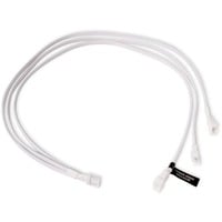 Alphacool Y-kabel splitter 4-pin til 3x 4-pin PWM, 60 cm Hvid