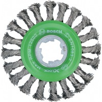 Bosch 2 608 620 733 tilbehør vinkelsliber Rengøringsdisk, Børste Rengøringsdisk, Rustfrit stål, 11,5 cm, Bosch, Grøn, Rustfrit stål, 12500 rpm
