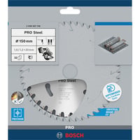Bosch 2 608 837 748 rundsavklinge 15 cm 1 stk Metal, 15 cm, 2 cm, 1,2 mm, 5000 rpm, 1,6 mm