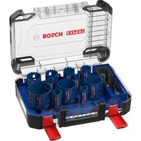 Bosch 2 608 900 447 hulsav Boremaskine 11 stk Sæt, Boremaskine, Mursten, Plast, Blød keramisk vægsten, Rustfrit stål, Træ, Blå, 6 cm, 20,22,25,32,35,40,44,51,60,64,76 mm