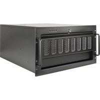 Inter-Tech IPC 6U-6606, Server boliger Sort