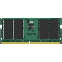 Kingston KCP556SD8-32 hukommelsesmodul 32 GB 1 x 32 GB DDR5 5600 MT/s Sort, 32 GB, 1 x 32 GB, DDR5, 262-pin SO-DIMM