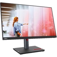 Lenovo ThinkVision P24q-30 computerskærm 60,5 cm (23.8") 2560 x 1440 pixel Quad HD LED Sort, LED-skærm Sort, 60,5 cm (23.8"), 2560 x 1440 pixel, Quad HD, LED, 6 ms, Sort
