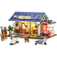 Lumibricks Hestestald, Bygge legetøj 