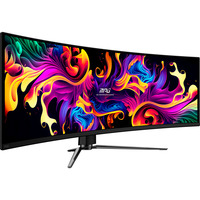MSI MPG 491CQPX QD-OLED, Gaming Skærm Sort