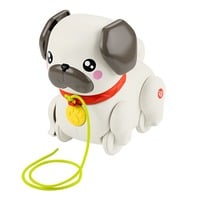 Mattel FP Pets Walk-the-Pup Pug, Spil figur 12 måned(er), Flerfarvet, 388 g