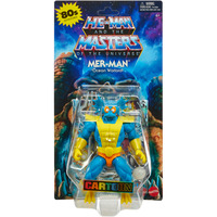 Mattel MASTERS OF THE UNIVERSE Origins Mer-Man Action Figure, Spil figur Masters of the Universe Origins Mer-Man Action Figure, 6 År, Flerfarvet, Plast