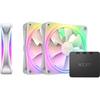 NZXT F120 RGB DUO Triple 120x120x25, Sag fan Hvid