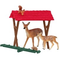 Schleich FARM WORLD 42658 legetøjssæt, Spil figur Farm, Farm animals / farm toys, Forest, 3 År, Flerfarvet