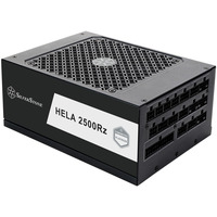 SilverStone HELA 2500R, PC strømforsyning Sort