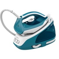 Tefal Express Easy SV6131 2200 W 1,7 L Hvid, Blå, Damp strygejern station Hvid/Turkis, 2200 W, 230 g/min, 5,8 bar, 1,7 L, 360 g/min, Hvid, Blå