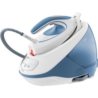 Tefal Express Protect SV9202 2800 W 1,8 L Durilium AirGlide Autoclean soleplate Hvid, Blå, Damp strygejern station Hvid/Blå, 2800 W, 130 g/min, Durilium AirGlide Autoclean soleplate, 7,5 bar, 1,8 L, 520 g/min
