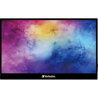 Verbatim 49593 computerskærm 43,9 cm (17.3") 1920 x 1080 pixel Fuld HD LCD Berøringsskærm Sort, LED-skærm Sort, 43,9 cm (17.3"), 1920 x 1080 pixel, Fuld HD, LCD, 6 ms, Sort