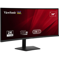 ViewSonic VA3420C, LED-skærm Sort