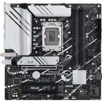 ASUS PRIME B760M-A WIFI D4, Bundkort Sort/Sølv