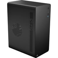 Aerocool CS110 Mini Tower Sort, Towerkabinet Sort, Mini Tower, PC, Sort, micro ATX, Mini-ITX, SPCC, Stål, Hjemme/kontor