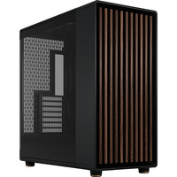 Fractal Design North XL RC Charcoal Black TG Dark, Towerkabinet Sort/træ