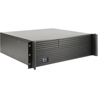 Inter-Tech IPC 3U-K-340L, Server boliger Sort