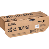 Kyocera Toner sort TK-3400 12500 Sider, Sort, 1 stk