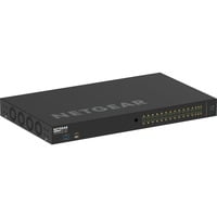 Netgear GSM4230P-100EUS netværksswitch Administreret L2/L3 Gigabit Ethernet (10/100/1000) Strøm over Ethernet (PoE) 1U Sort Administreret, L2/L3, Gigabit Ethernet (10/100/1000), Strøm over Ethernet (PoE), Stativ-montering, 1U