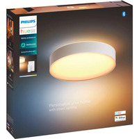 Philips Hue White Ambiance Devere Loftlampe M, LED lys Sølv